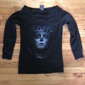 Sullen wide v neck sweatshirt